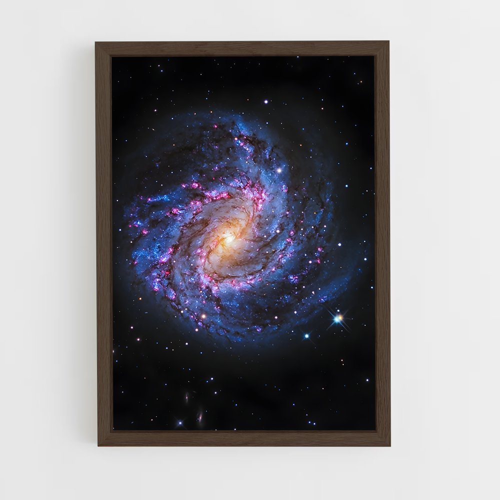 Poster magnifique galaxie Pinwheel (vue 5)
